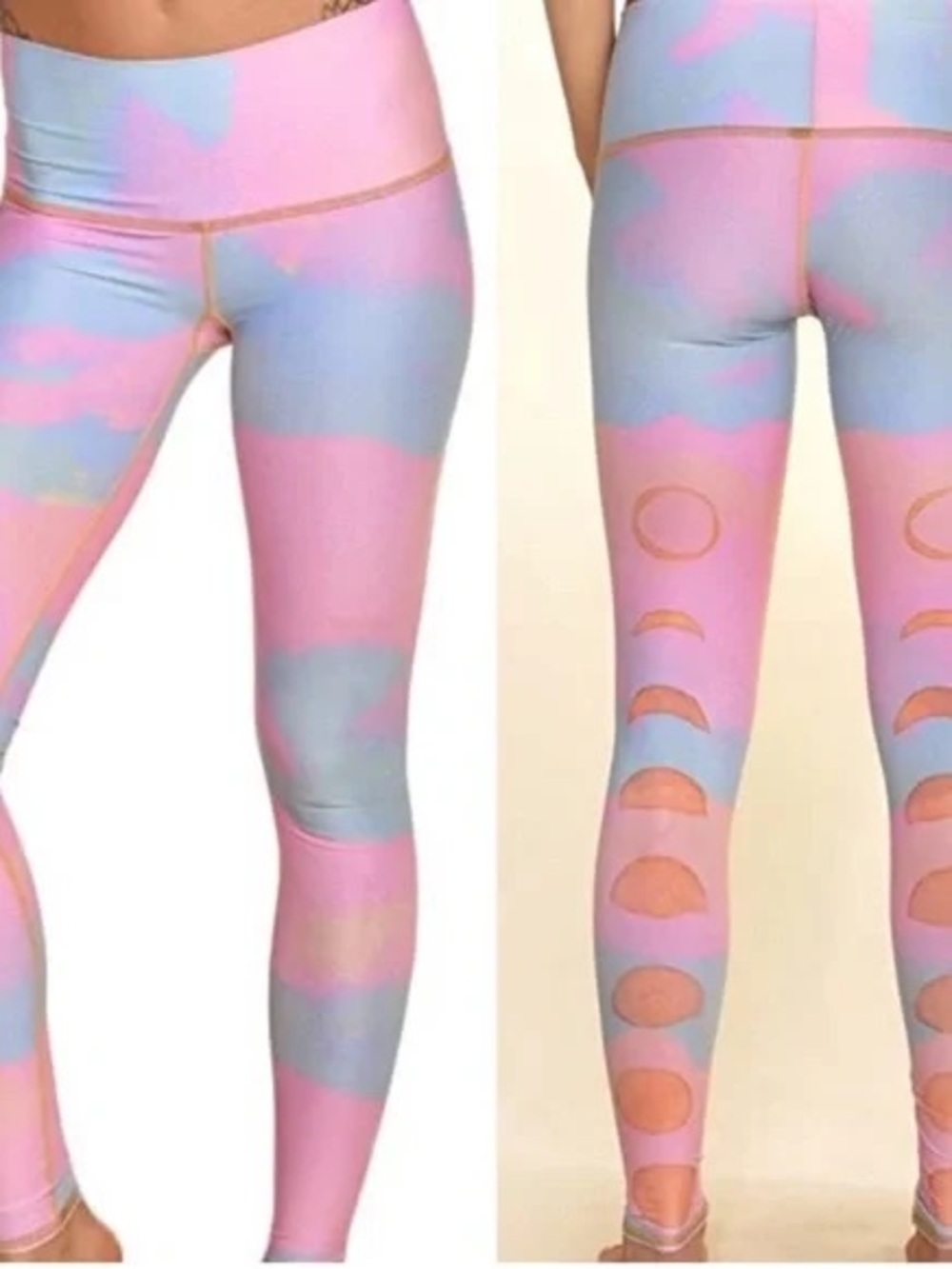 TEEKI size S Pastel Moon leggings